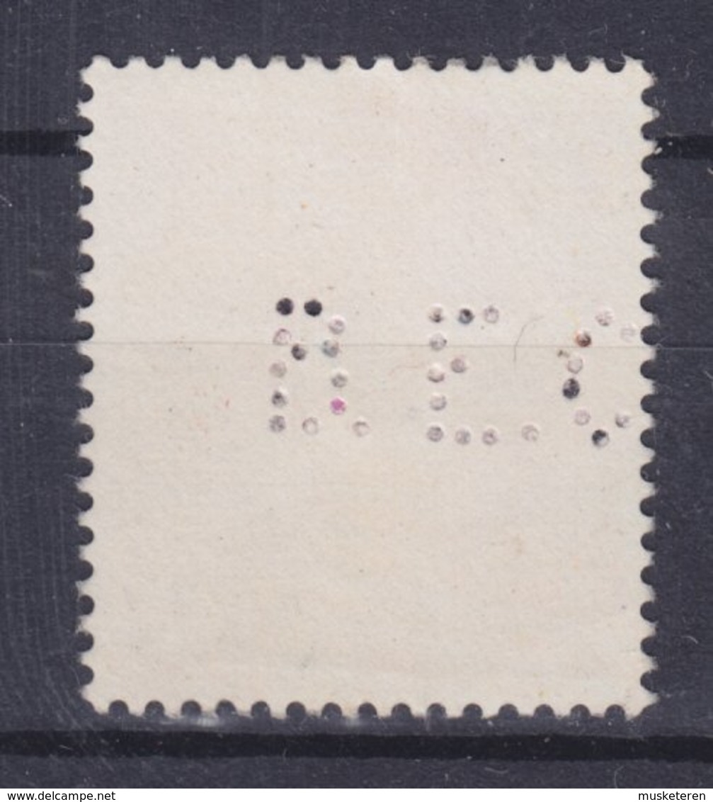 Spain Perfin Perforé Lochung 'B.E.C.'  2 Ptas Franco Stamp (2 Scans) - Variedades & Curiosidades