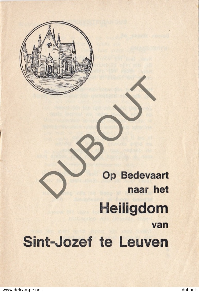 LEUVEN/LOUVAIN Heiligedom Sint Jozef 1976 (R221) - Oud