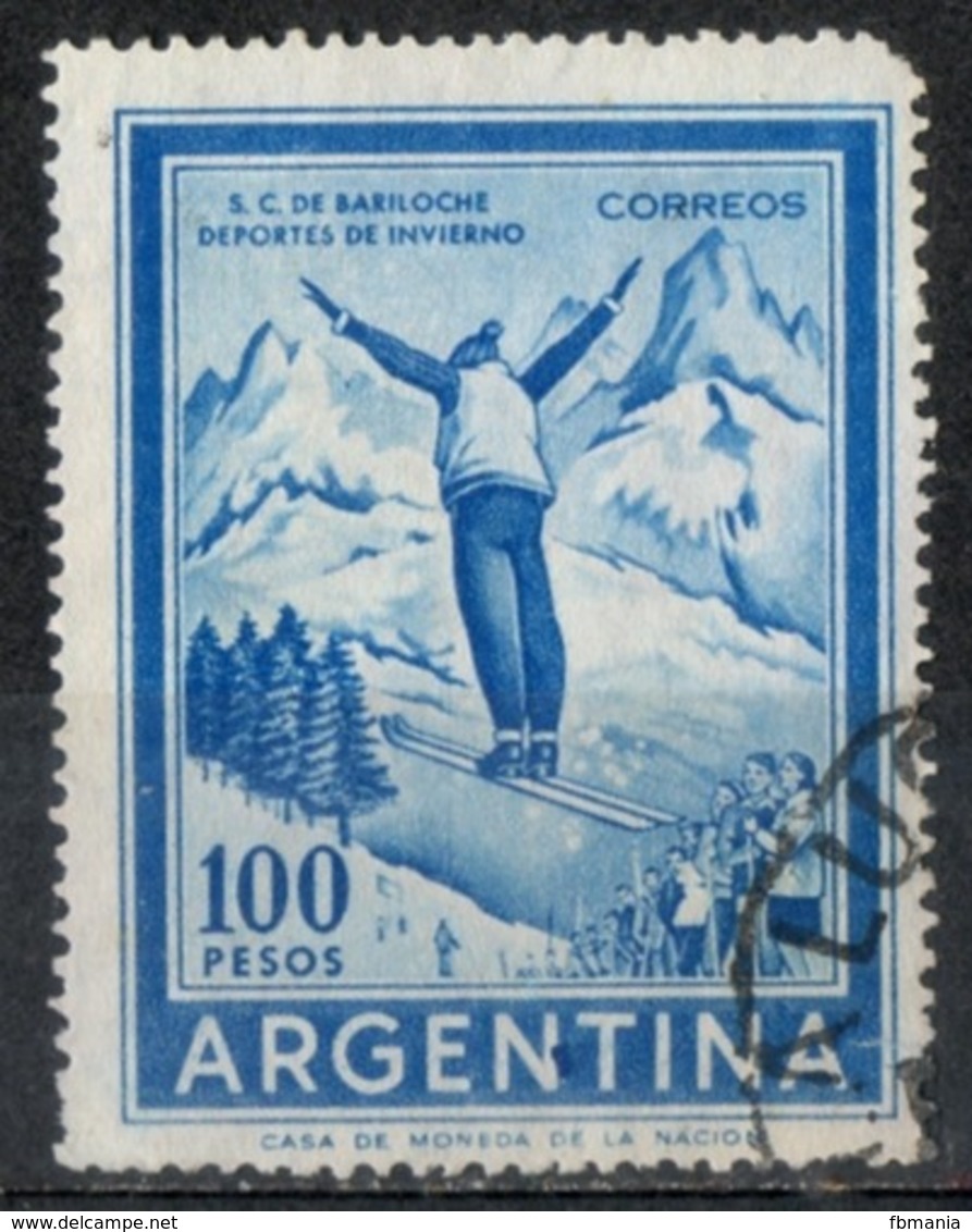 Argentina 1961 - Sport Invernali Sci Winter Sports Ski - Usati