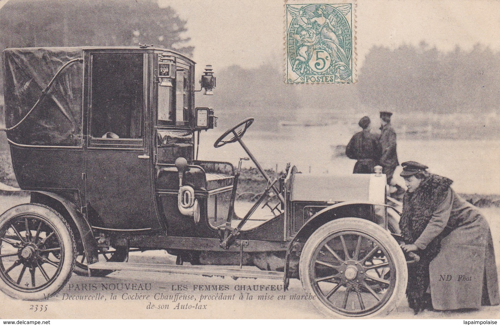 [75] Paris > Paris Nouveau Femmes Chauffeur Mme Decourcelle Mise En Marche De Son Auto Tax - Sonstige & Ohne Zuordnung