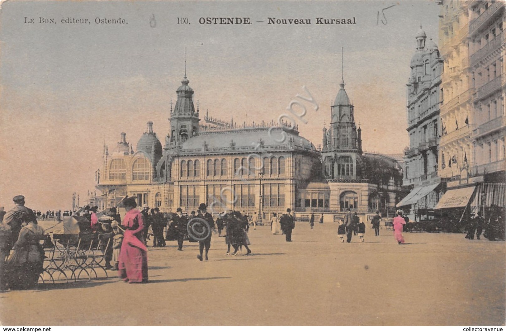 Cartolina Ostende Nouveau Kursaal - Non Classificati