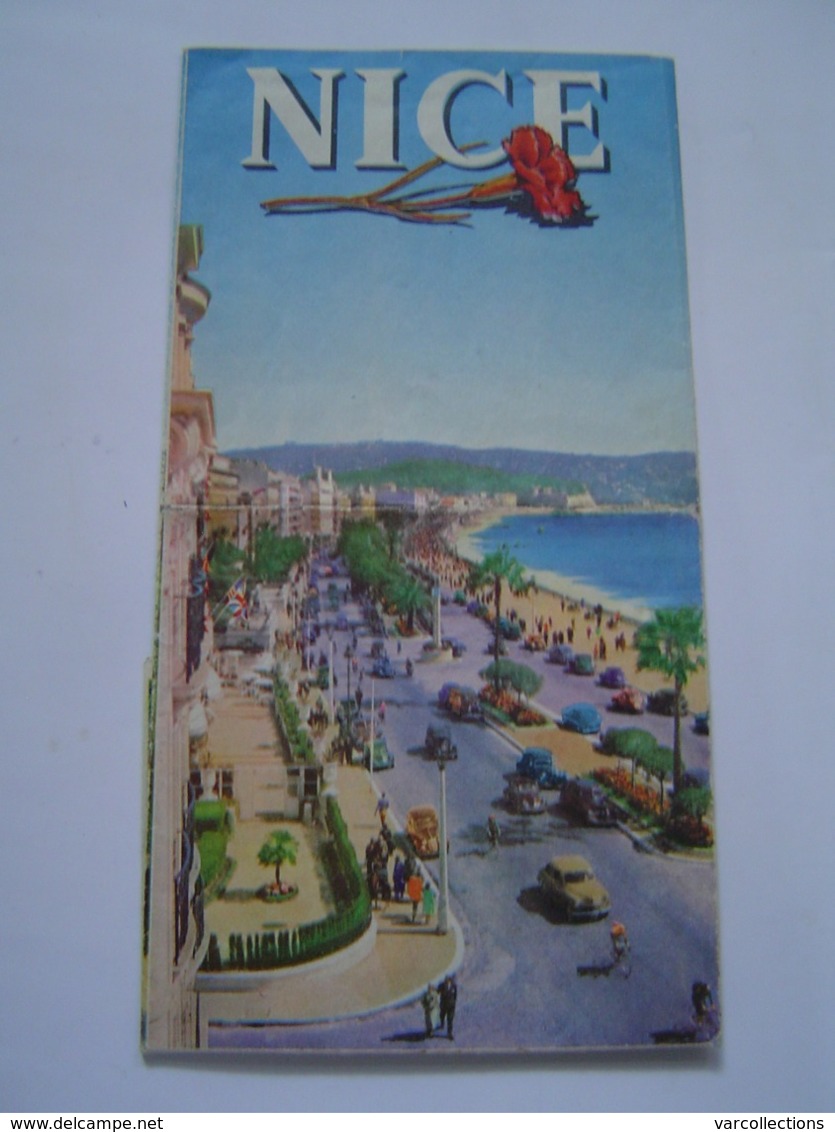 PUBLICITE 1960 : DEPLIANT TOURISME PROVENCE COTE D' AZUR / NICE - Dépliants Touristiques