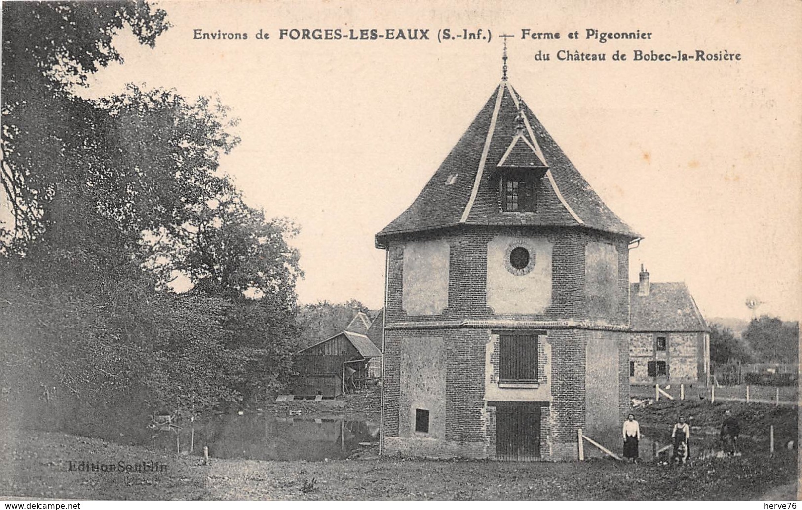 Environs De FORGES LES EAUX - Ferme Et Pigeonnier Du Château De Bobec La Rosière - Forges Les Eaux