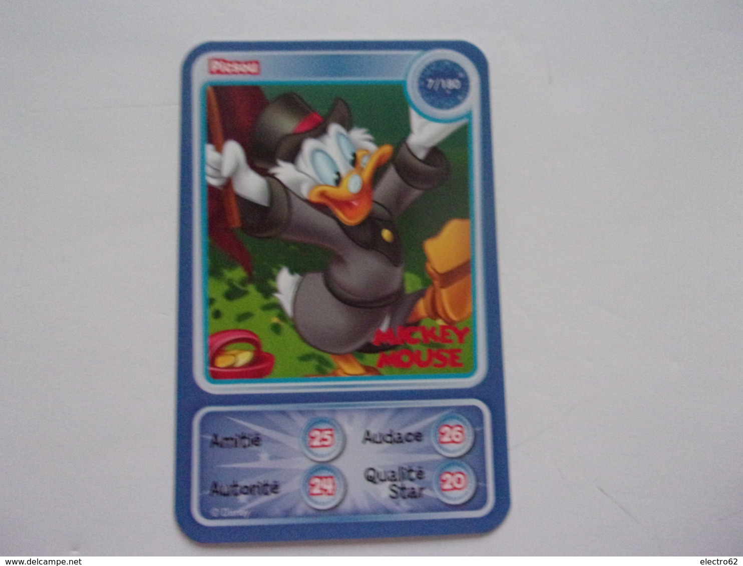 Carte Disney AUCHAN Picsou - Autres & Non Classés