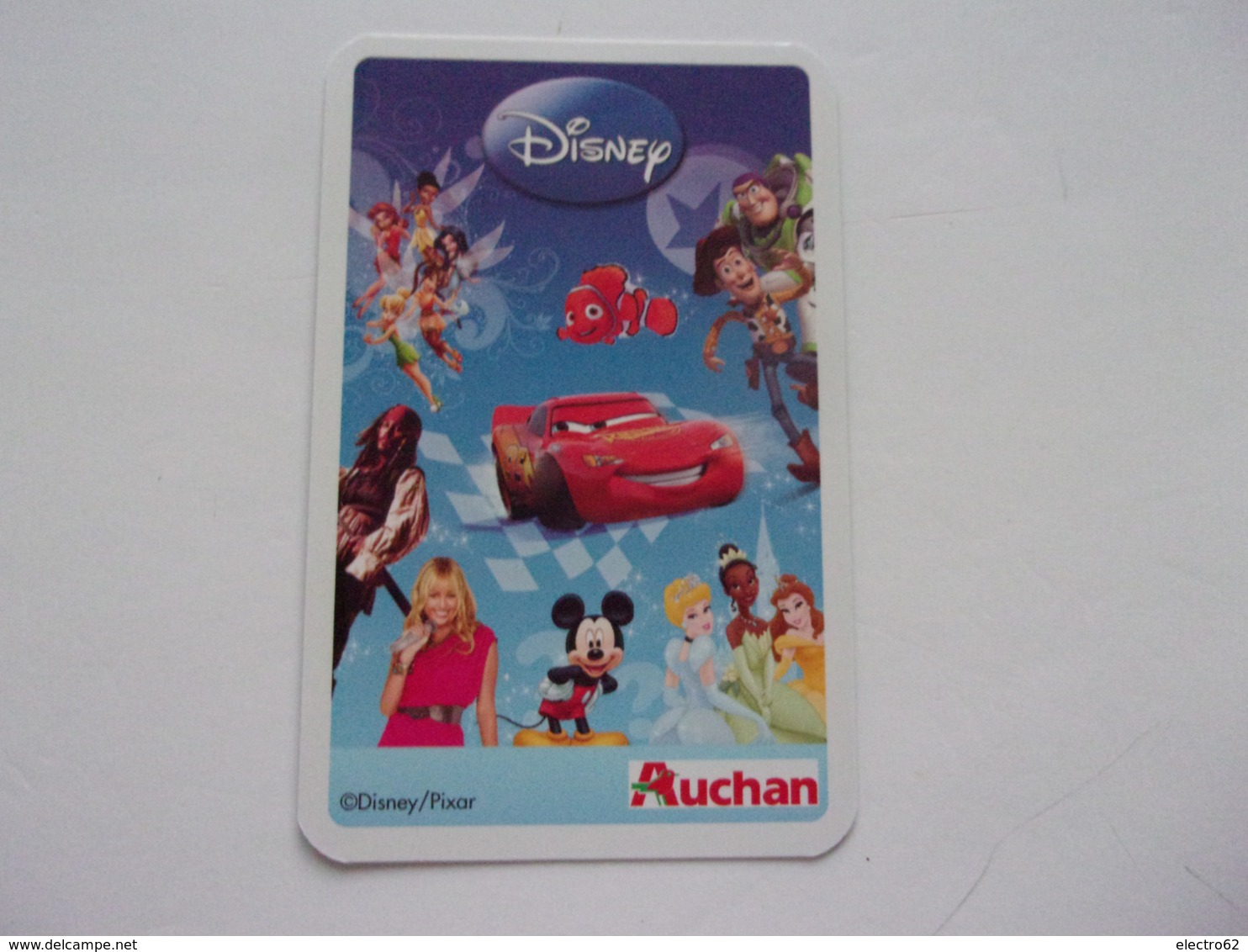 Carte Disney AUCHAN Picsou - Autres & Non Classés