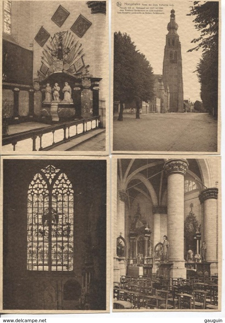 CPA - HOOGSTRATEN - EGLISE STE CATHERINE - Vues Diverses Du SITE ...  - Lot De 9 Cartes - Hoogstraten