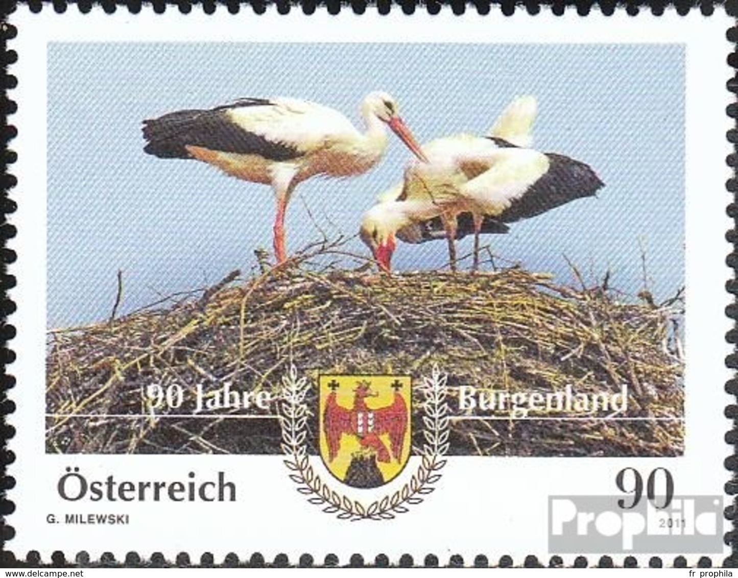 Autriche 2965 (complète.Edition.) Neuf Avec Gomme Originale 2011 Burgenland - Unused Stamps