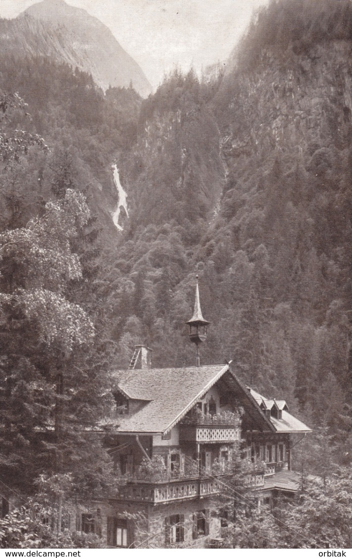 Alpenhaus Kesselfall (Kaprun) * Berghütte, Wasserfall, Gebirge, Tirol, Alpen * Österreich * AK650 - Kaprun
