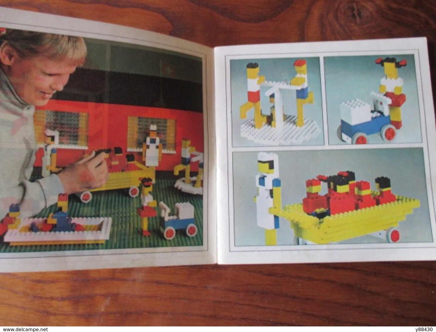 Catalogue LEGO - Livre  D'idées  -  Année Inconnue  - 76 Pages - 33 Photos - Catalogues