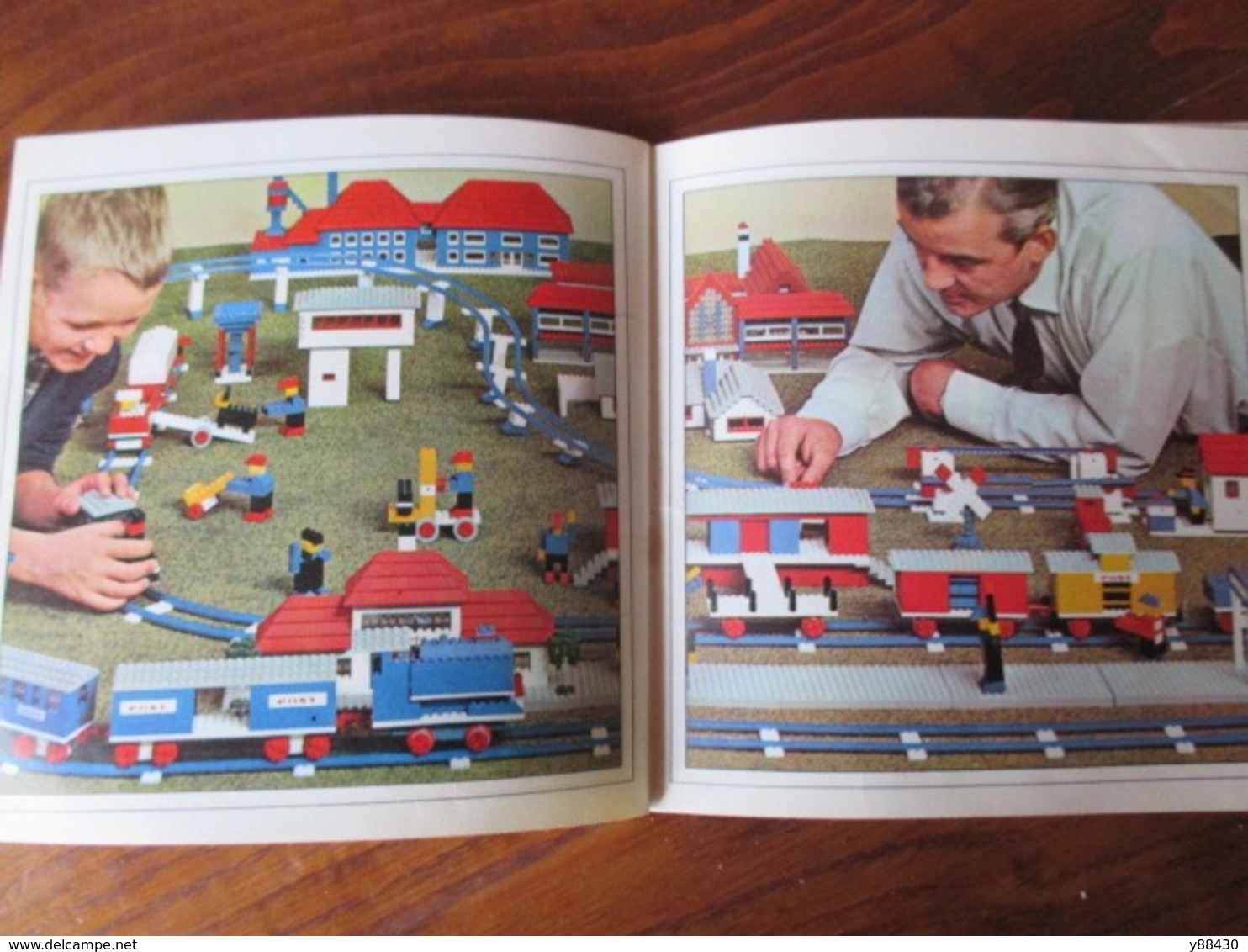 Catalogue LEGO - Livre  d'idées  -  Année inconnue  - 76 pages - 33 photos