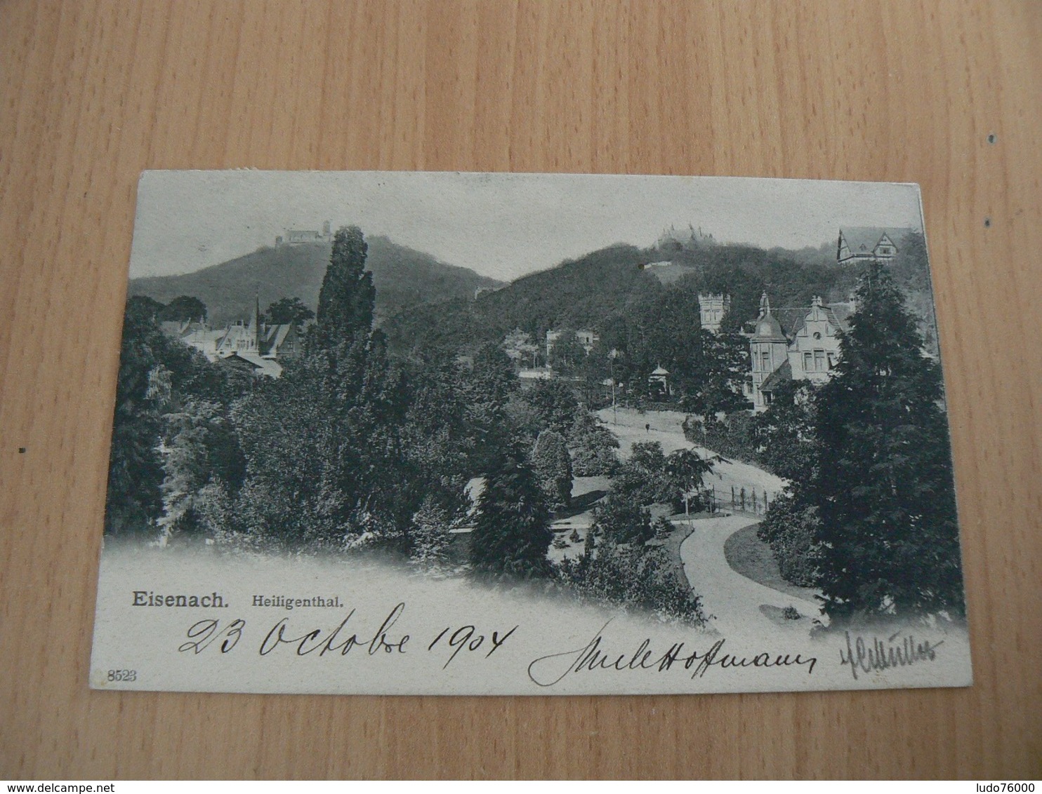 CP 79 / ALLEMAGNE / EISENACH /  CARTE VOYAGEE - Autres & Non Classés