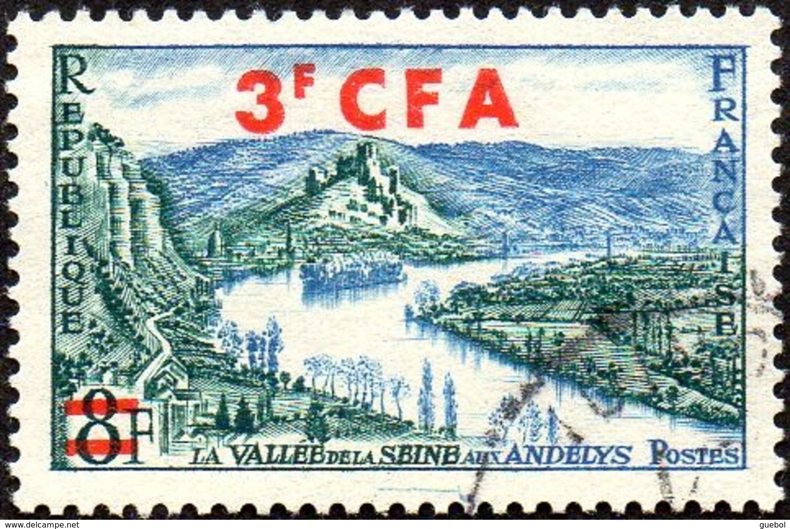 Réunion Obl. N° 311,A - Site - Vallée De La Seine - Les ANDELYS - Oblitérés