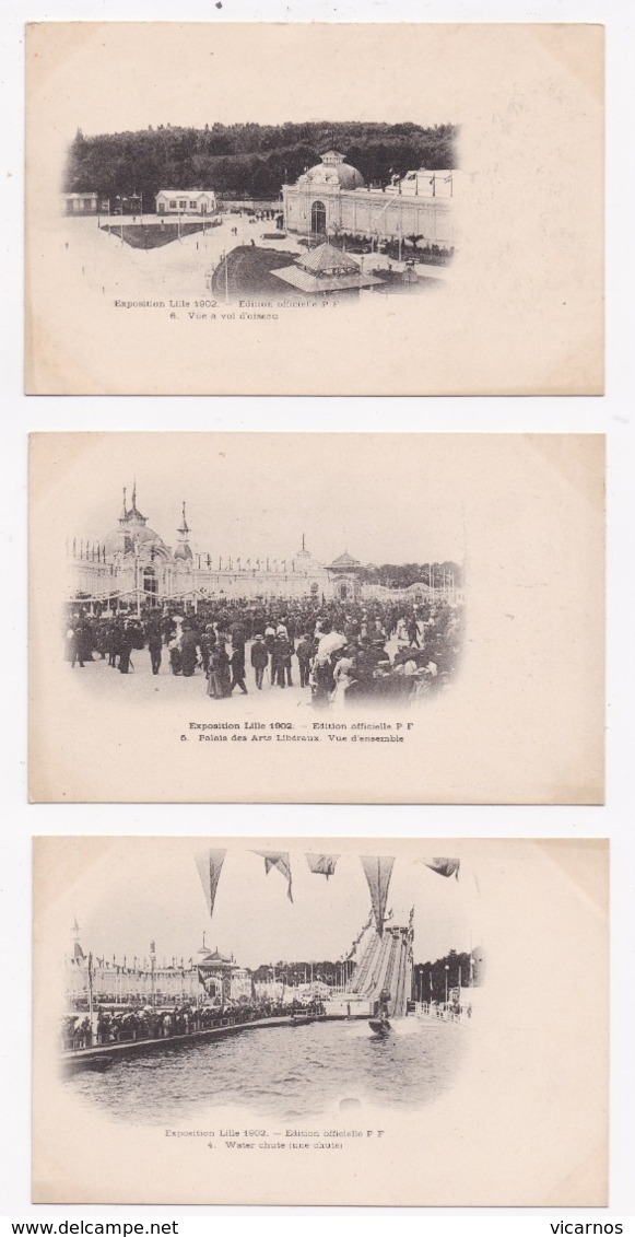 CP 59 Exposition LILLE 1902 Lot De 12 Cartes - 5 - 99 Cartes