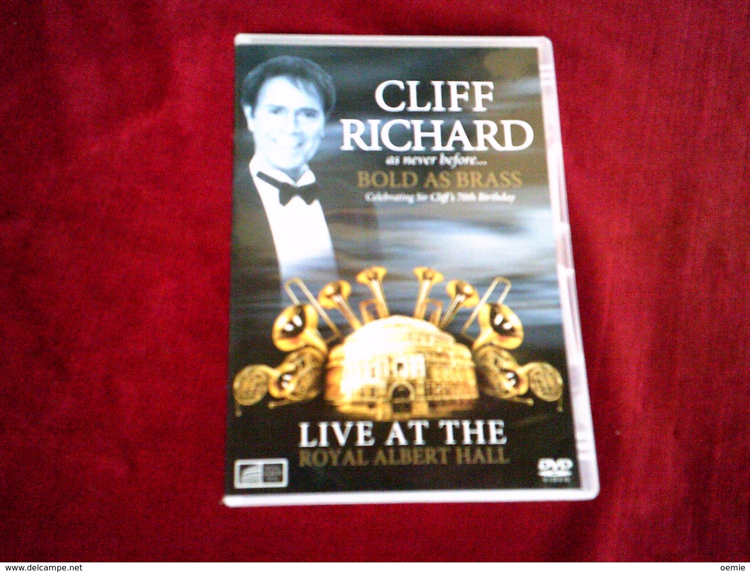 CLIFF RICHARD  BOLD AS BRASS LIVE AT THE  ROYAL ALBERT HALL - Concert Et Musique