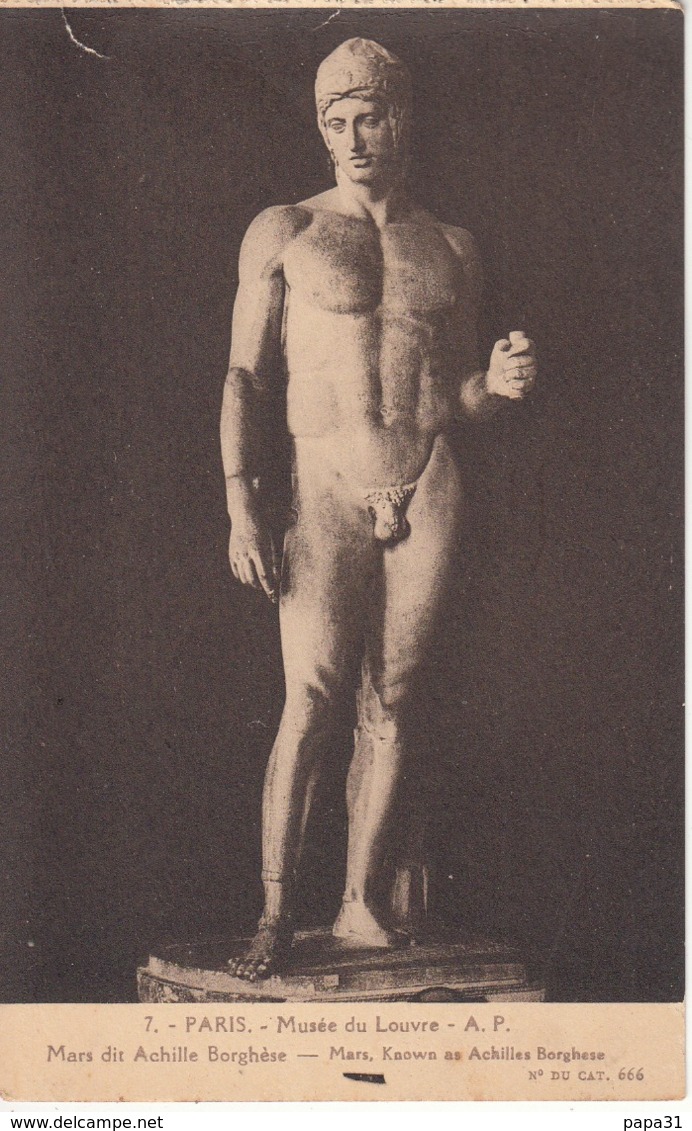 Mars Dit Achille Borghèse - Musée Du Louvre - Sculptures