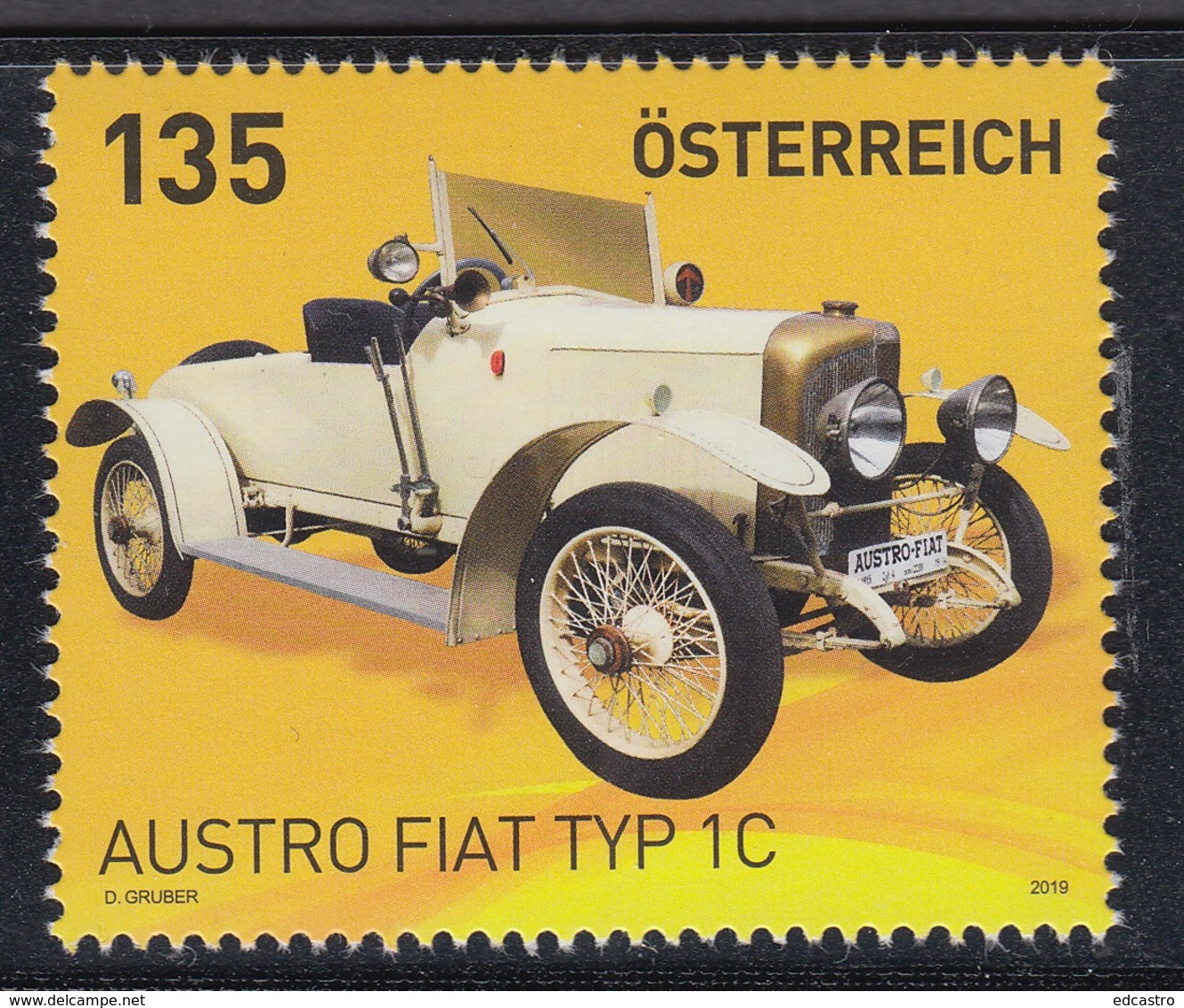 4.- AUSTRIA 2019 AUSTRO FIAT TYP 1 C 1921 - Nuevos