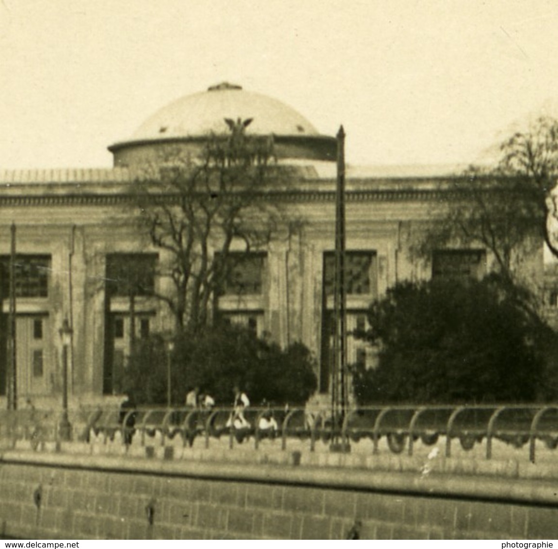 Danemark Copenhague Musée Thorvaldsen Canal Ancienne Photo Stereo NPG 1900 - Photos Stéréoscopiques