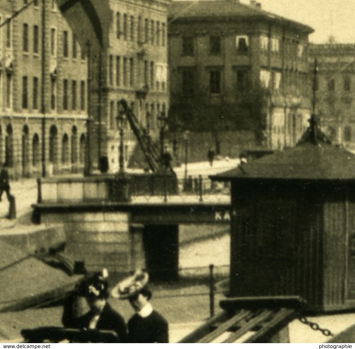 Suéde Göteborg Hammgarten Ancienne Photo Stereo NPG 1900 - Stereoscopic