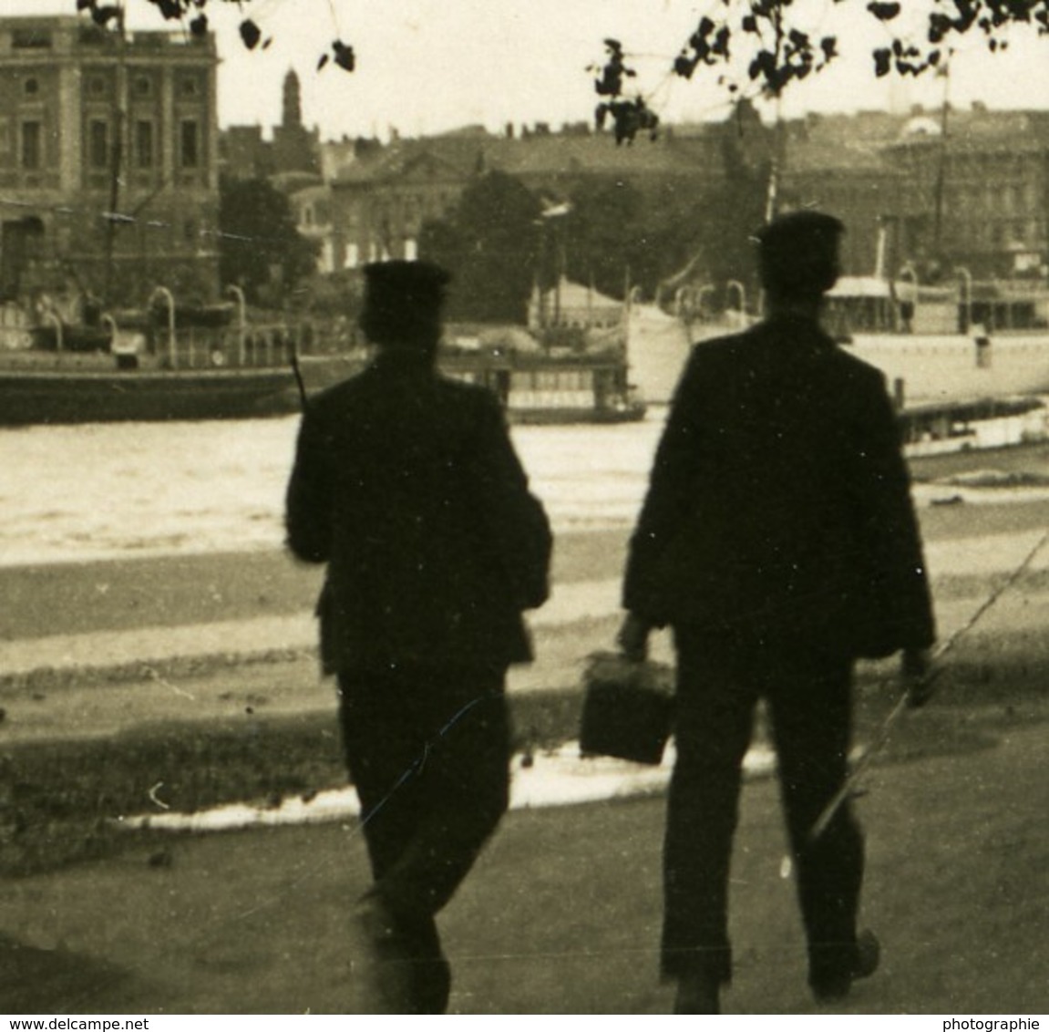 Suéde Stockholm Palais Royal Ancienne Photo Stereo NPG 1900 - Photos Stéréoscopiques