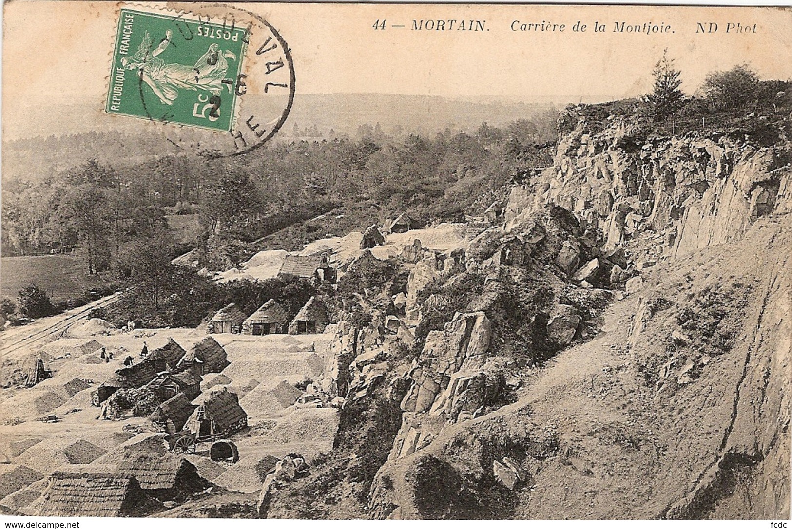 50 MORTAIN CARRIERES DE LA MONTJOIE - Autres & Non Classés