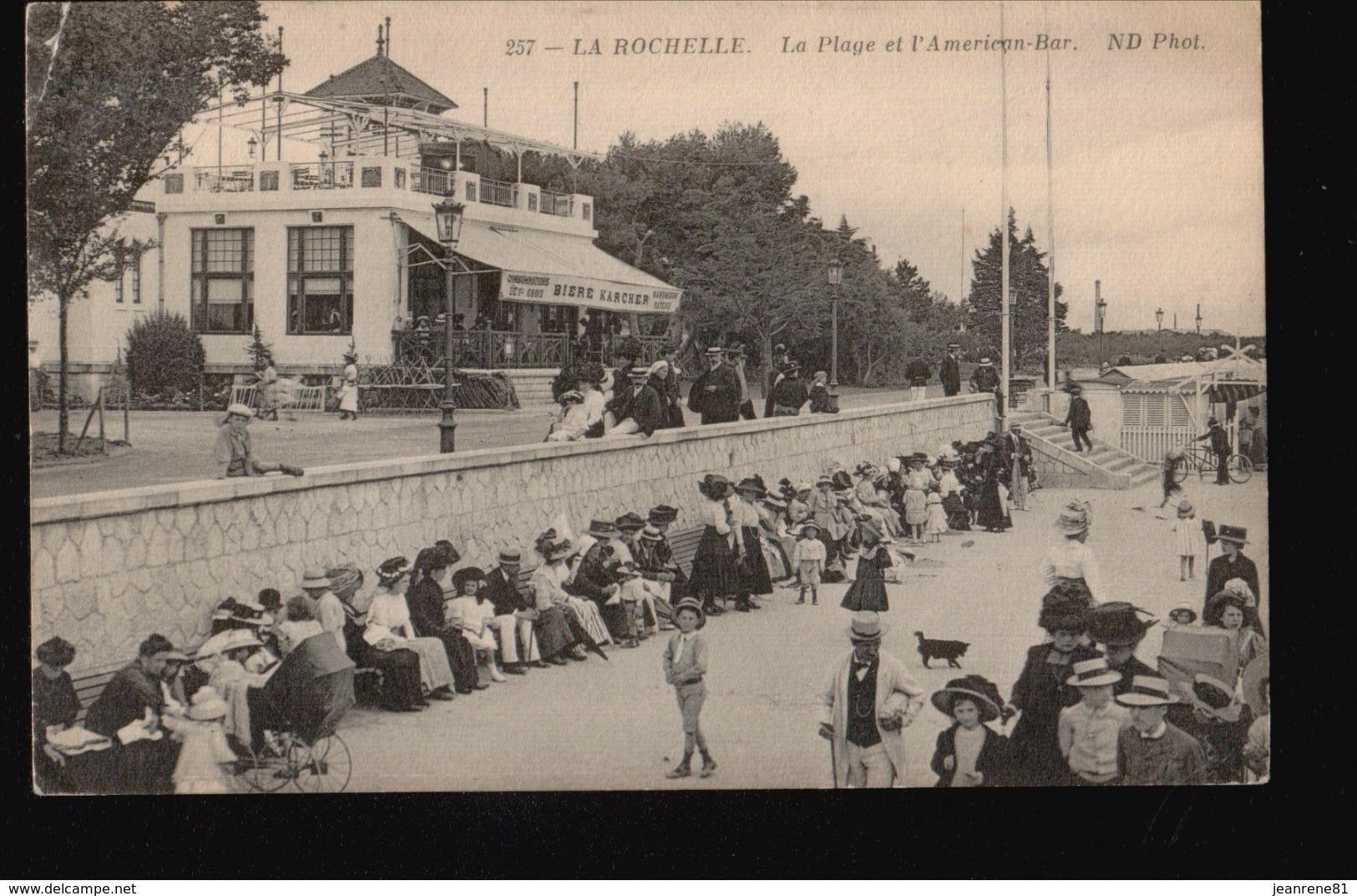 17/105......LA ROCHELLE ....AMERICAN BAR - Autres & Non Classés