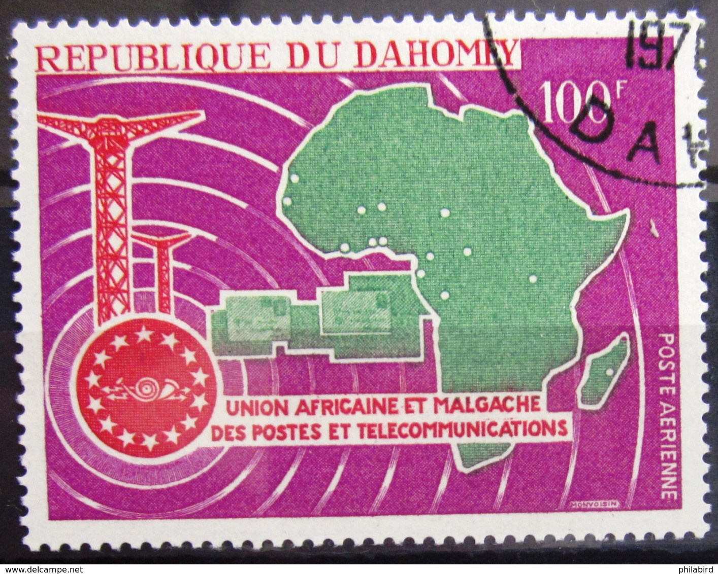 DAHOMEY                 P.A 65                    OBLITERE - Bénin – Dahomey (1960-...)