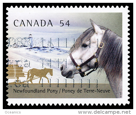 Canada (Scott No.2330 - Chevaux Canadiens / Canadian Horses) (o) - Oblitérés