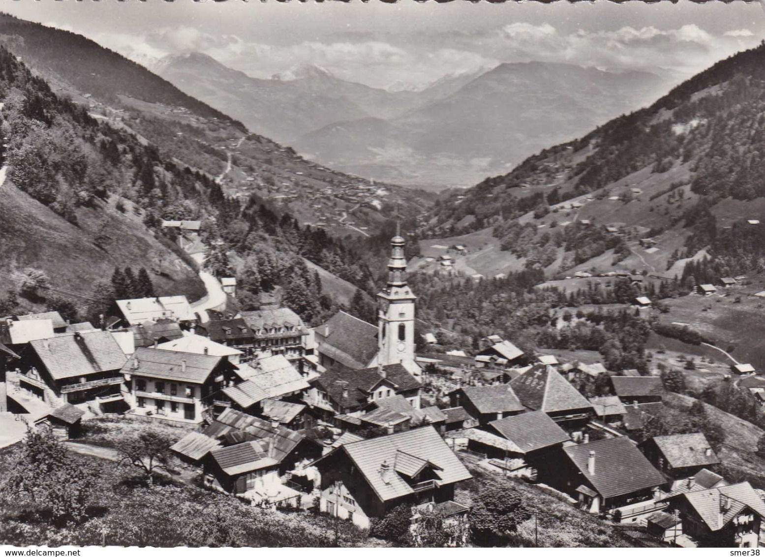 Suisse - En Avion Au Dessus De Val D'Illiez - Val-d'Illiez 