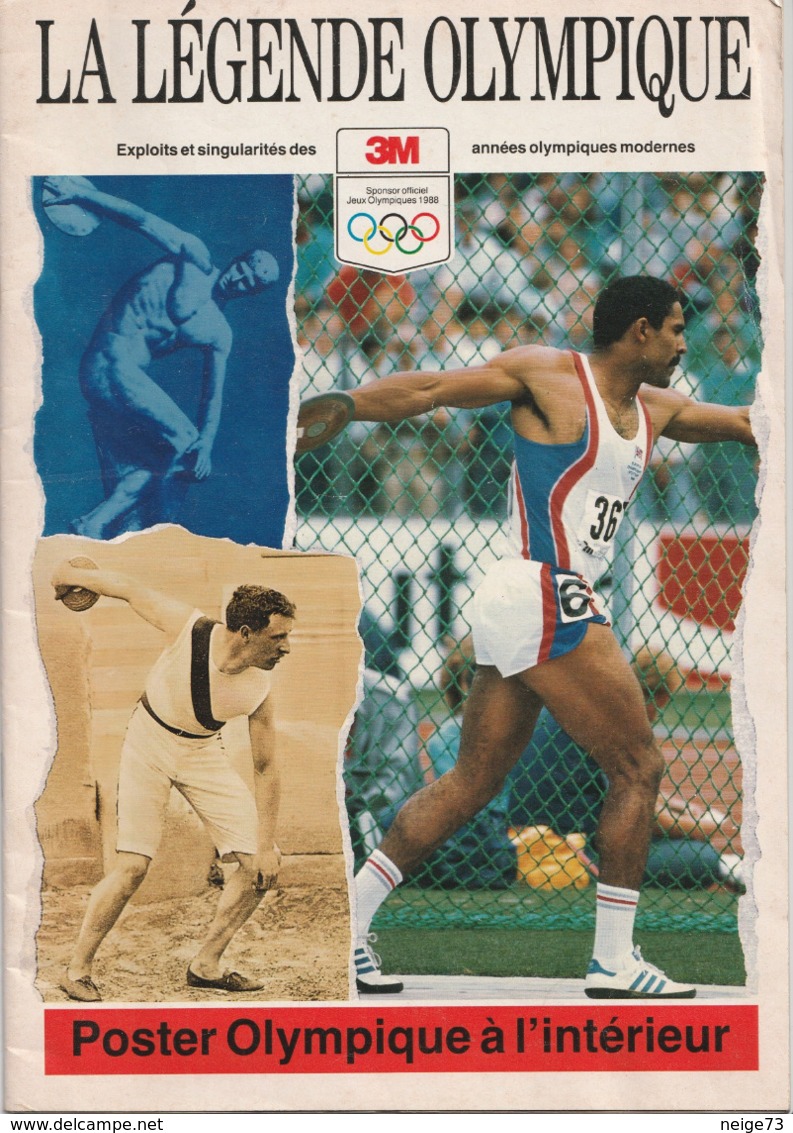 Revue éditée Par 3M Lors Des Jeux Olympiques De 1988 - Sport