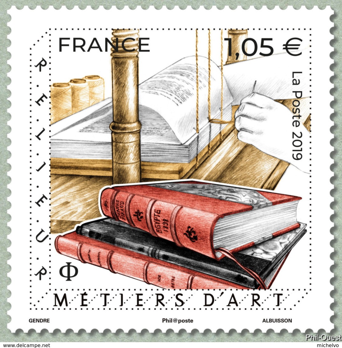 France 2019 - Métiers D'Art "Relieur" ** - Unused Stamps