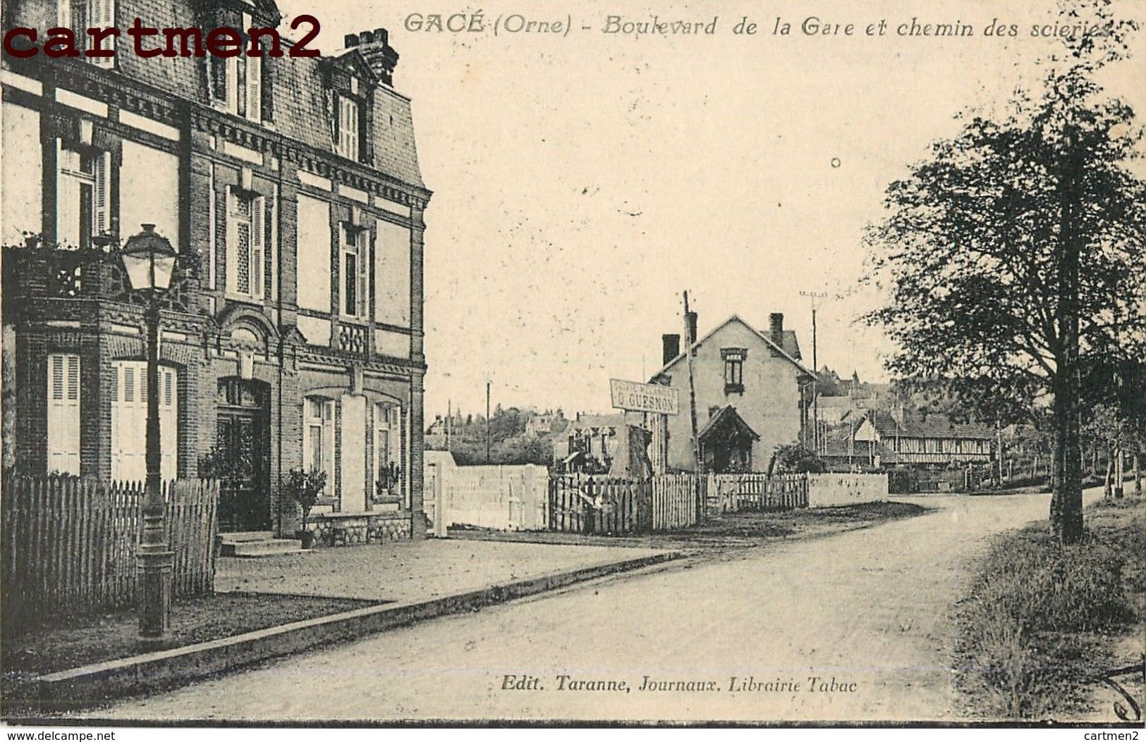 GACE BOULEVARD DE LA GARE ET CHEMIN DES SCIERIES 61 - Gace