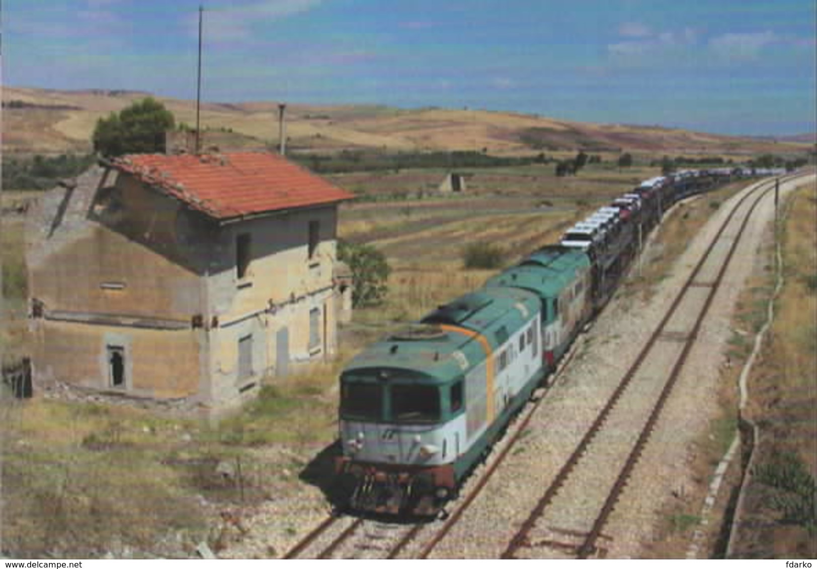 387 D 345.1118 Rocchetta Sant'Antonio Foggia Railroad Trein Railways Treni - Eisenbahnen