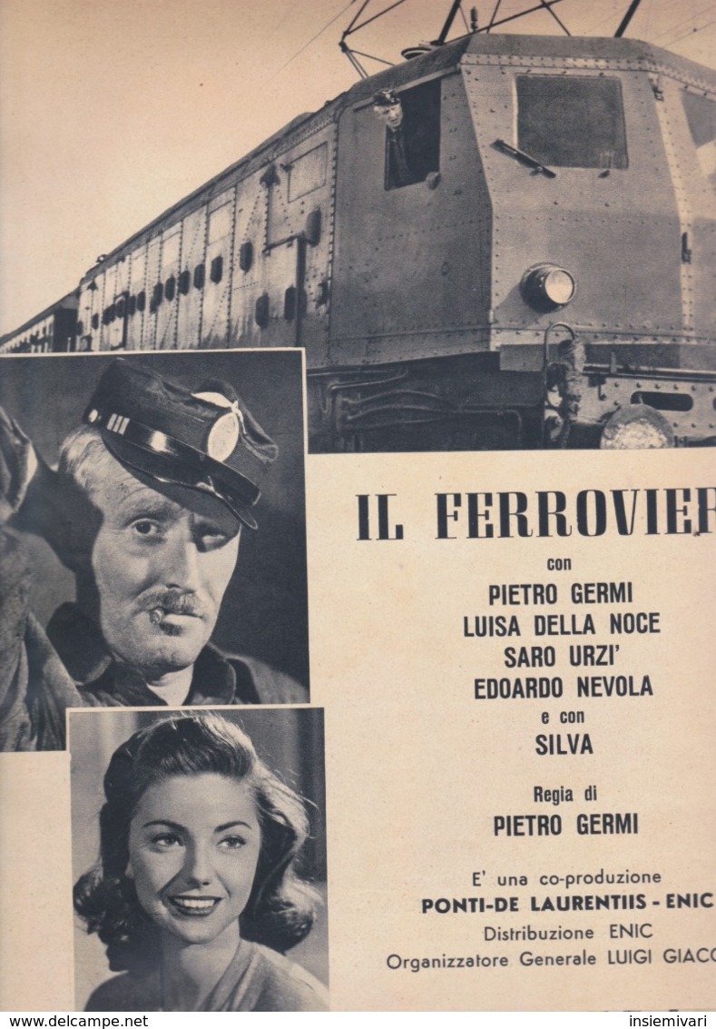 (pagine-pages)" IL FERROVIERE "    Tempo1955. - Altri & Non Classificati