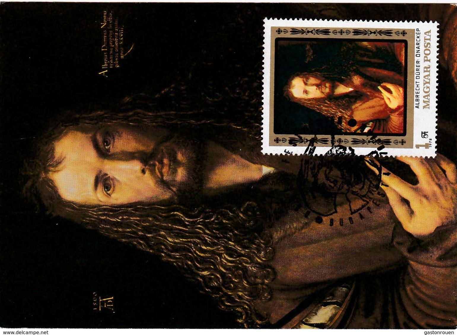 Carte Maximum Peinture Hongrie Durer - Cartes-maximum (CM)