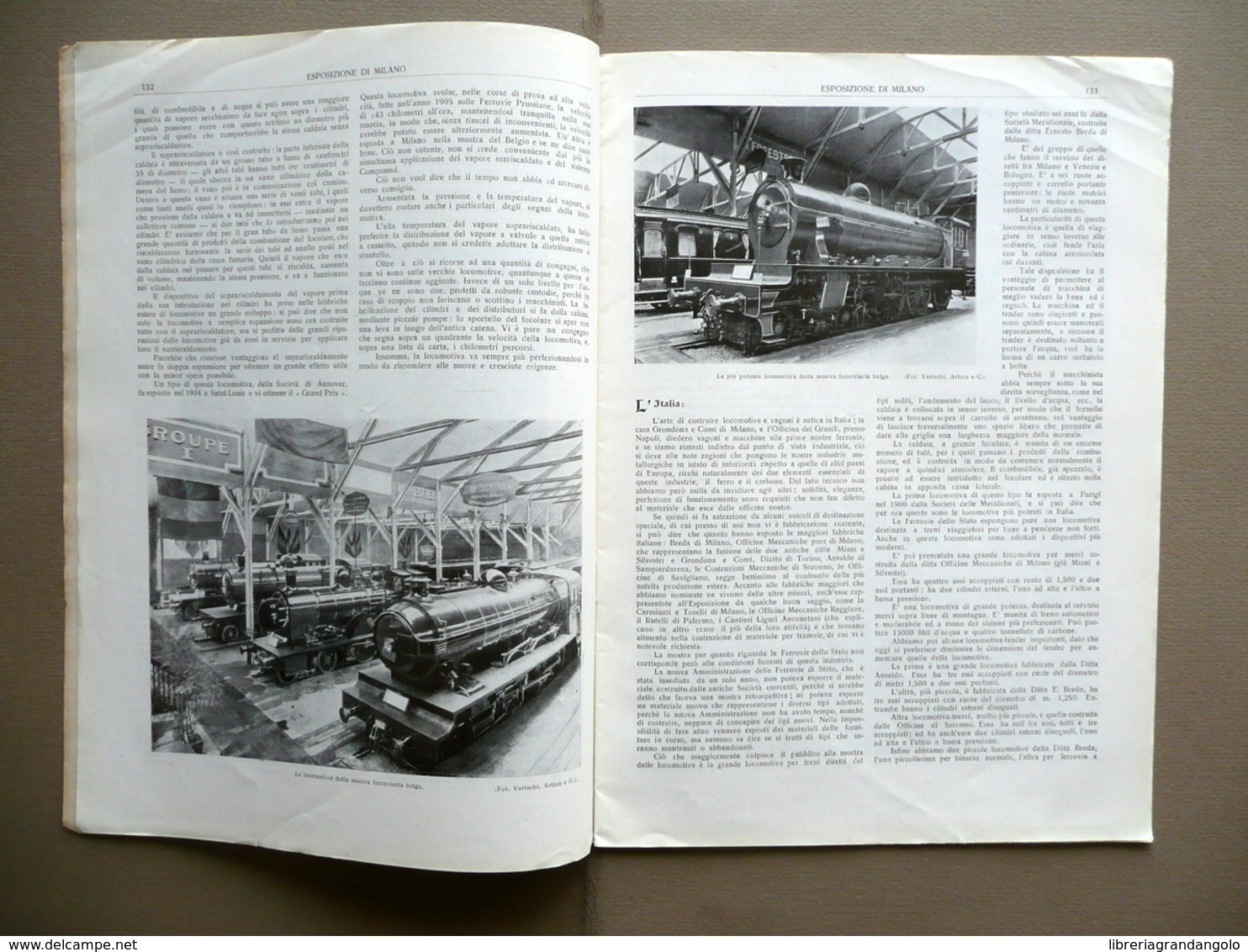 Mostra Internazionale Ferroviaria Esposizione Di Milano 1906 Fascicolo V Seta - Non Classificati