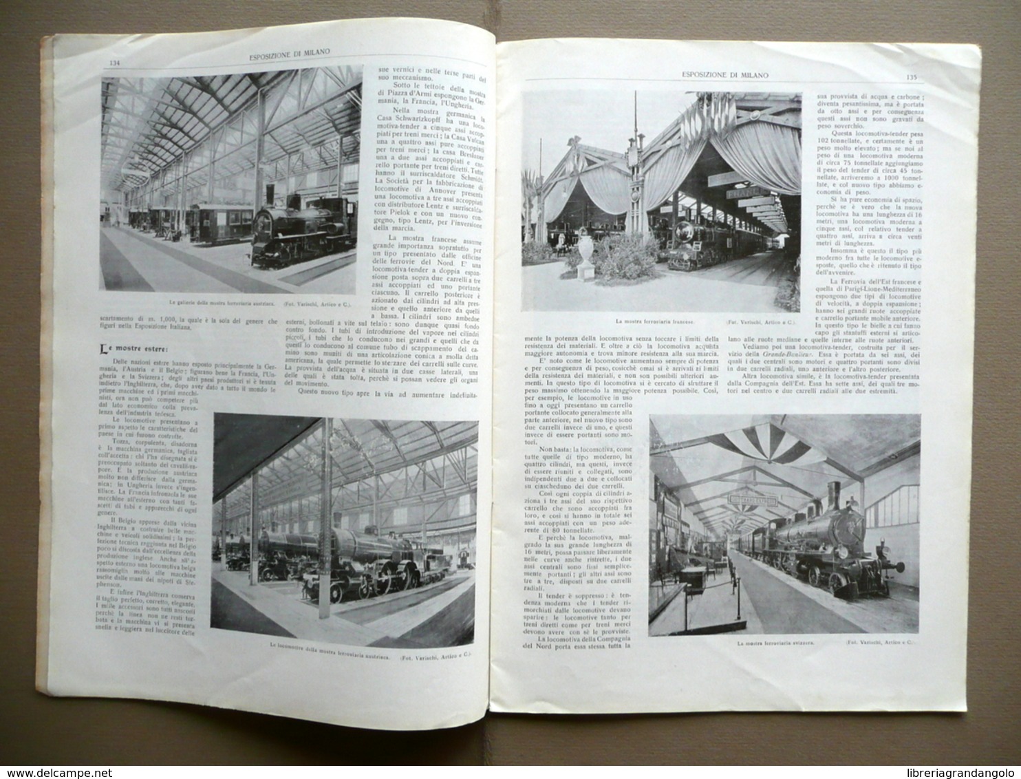 Mostra Internazionale Ferroviaria Esposizione Di Milano 1906 Fascicolo V Seta - Non Classificati