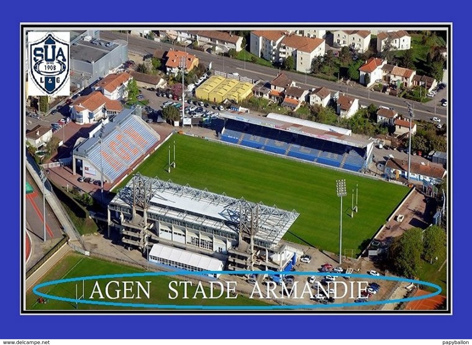 CP. STADE . AGEN *47* FRANCE STADE ARMENDIE # S.009 - Football