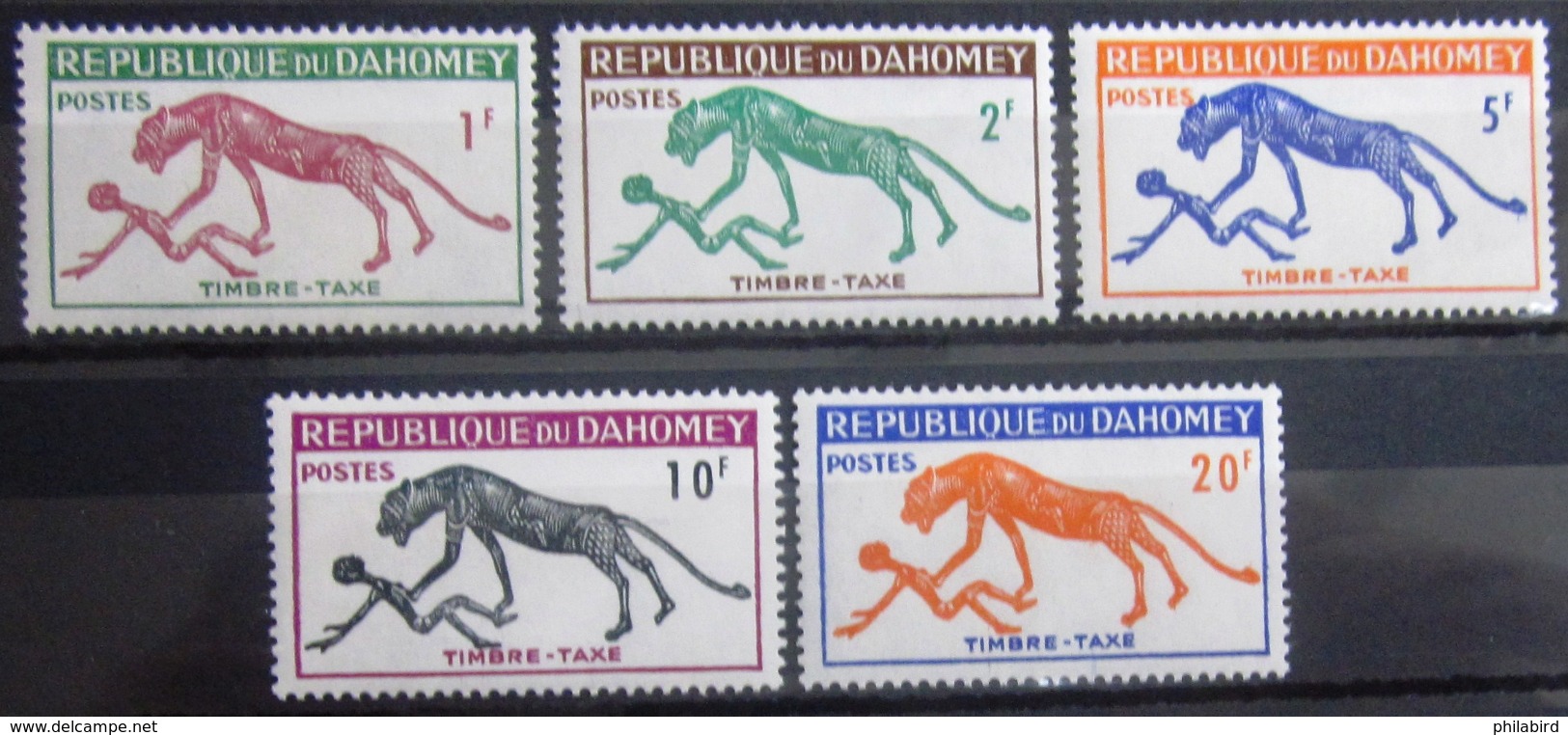 DAHOMEY                 TAXE 32/36                    NEUF** - Bénin – Dahomey (1960-...)