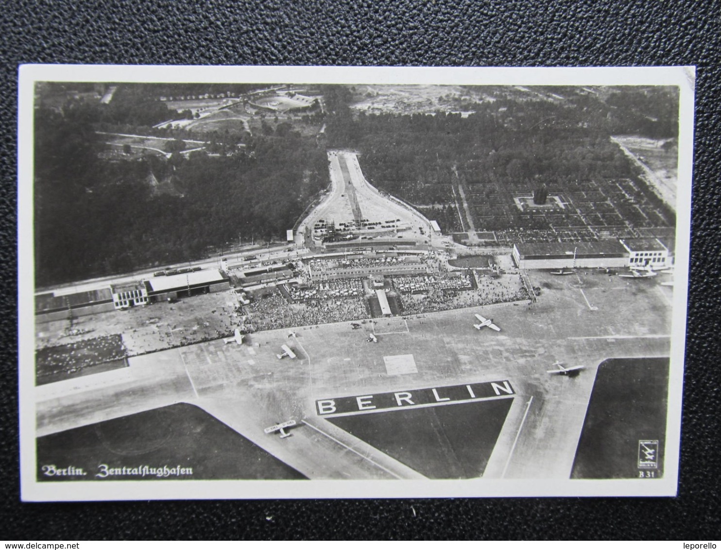 AK BERLIN Tempelhof Flughafen Airport Ca.1940 //  D*39921 - Tempelhof