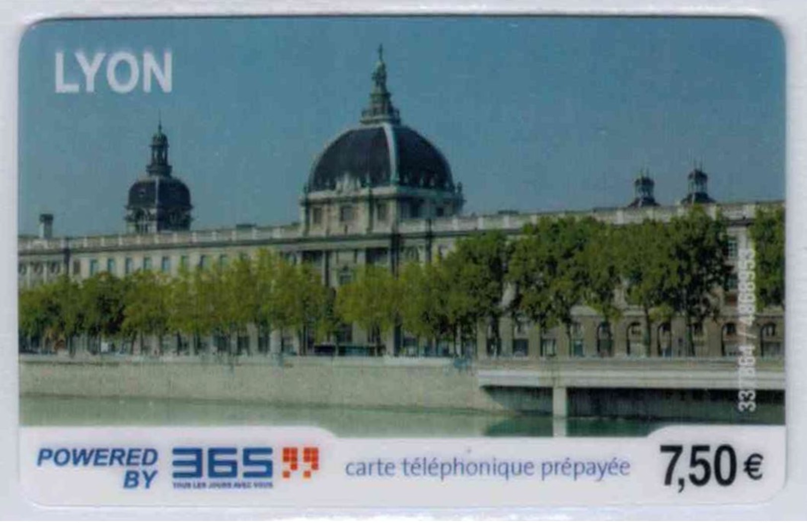 365 - Lyon 7.50 € - Modèle 4 - Code Gratté - Voir Scans - Autres & Non Classés