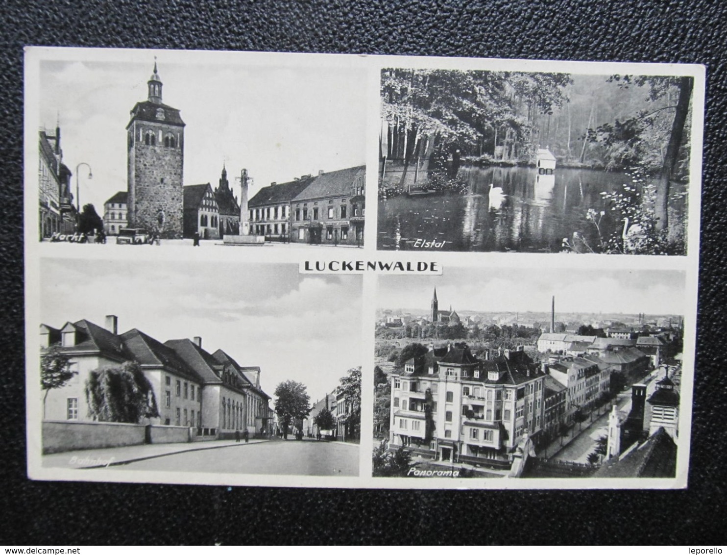 AK LUCKENWALDE 1939 Bahnhof /////  D*39932 - Luckenwalde