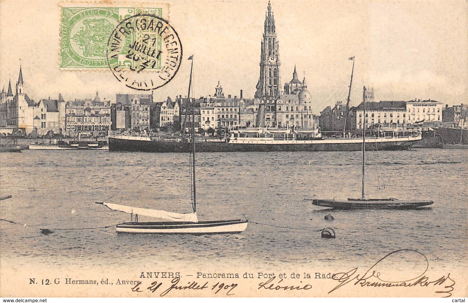 ANVERS - Panorama Du Port Et De La Rade - Antwerpen