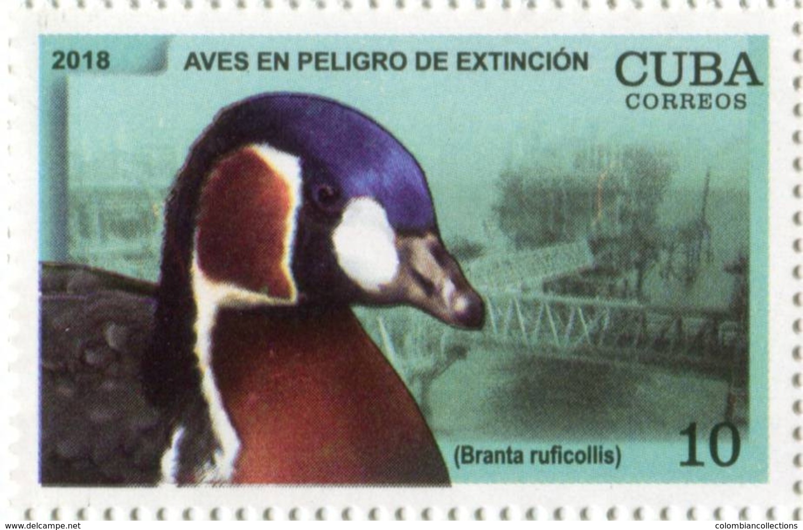 Lote CU2018-11, Cuba, 2018, Sello, Stamp, Aves En Peligro De Extincion, 6 V, Bird In Danger Of Extinction - Otros & Sin Clasificación