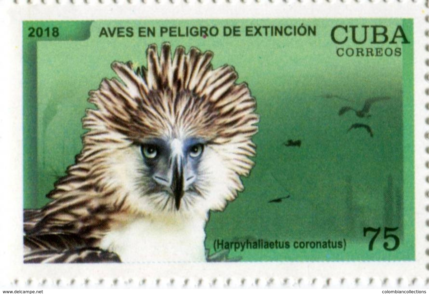 Lote CU2018-11, Cuba, 2018, Sello, Stamp, Aves En Peligro De Extincion, 6 V, Bird In Danger Of Extinction - Otros & Sin Clasificación