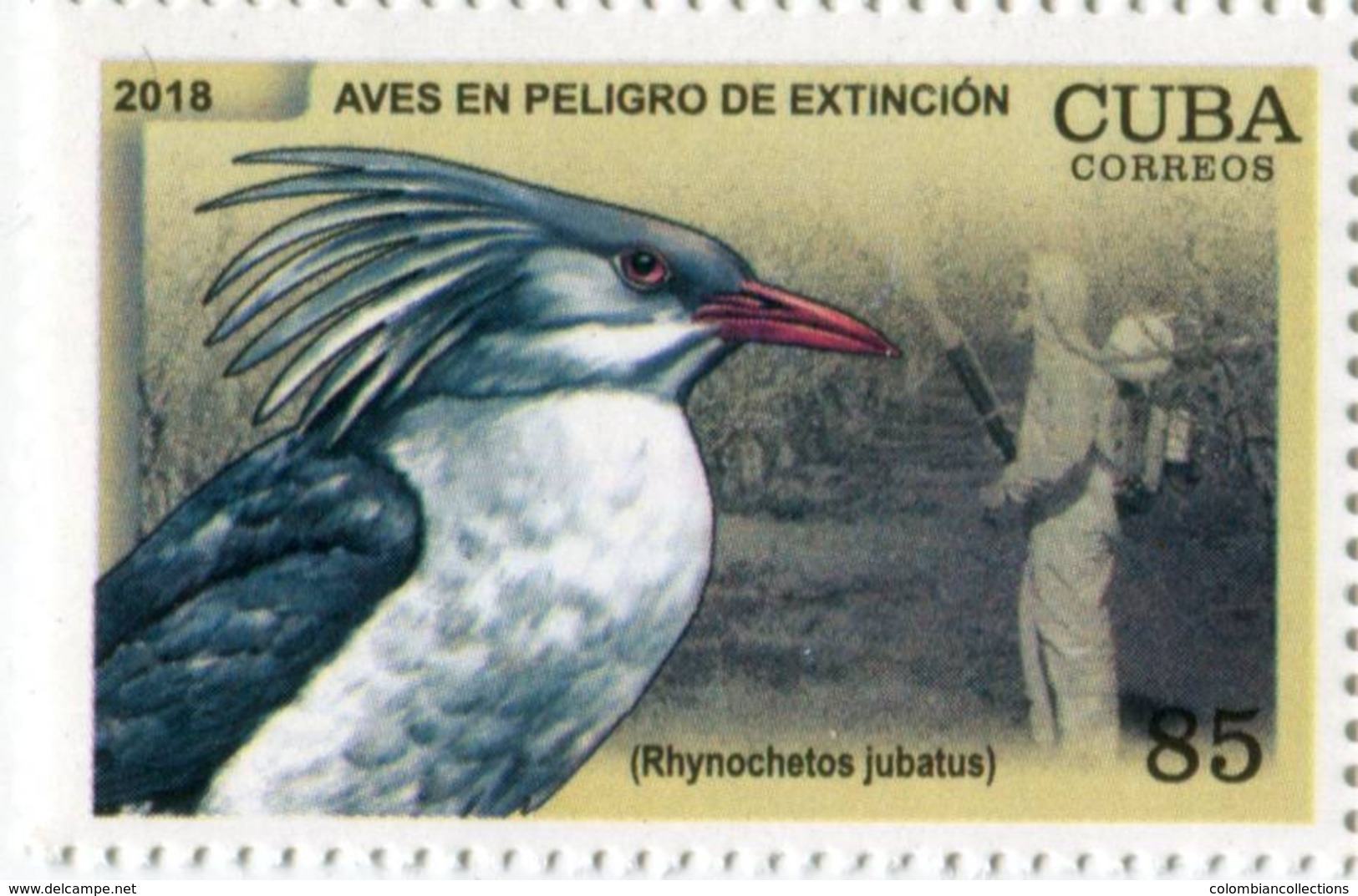 Lote CU2018-11, Cuba, 2018, Sello, Stamp, Aves En Peligro De Extincion, 6 V, Bird In Danger Of Extinction - Otros & Sin Clasificación