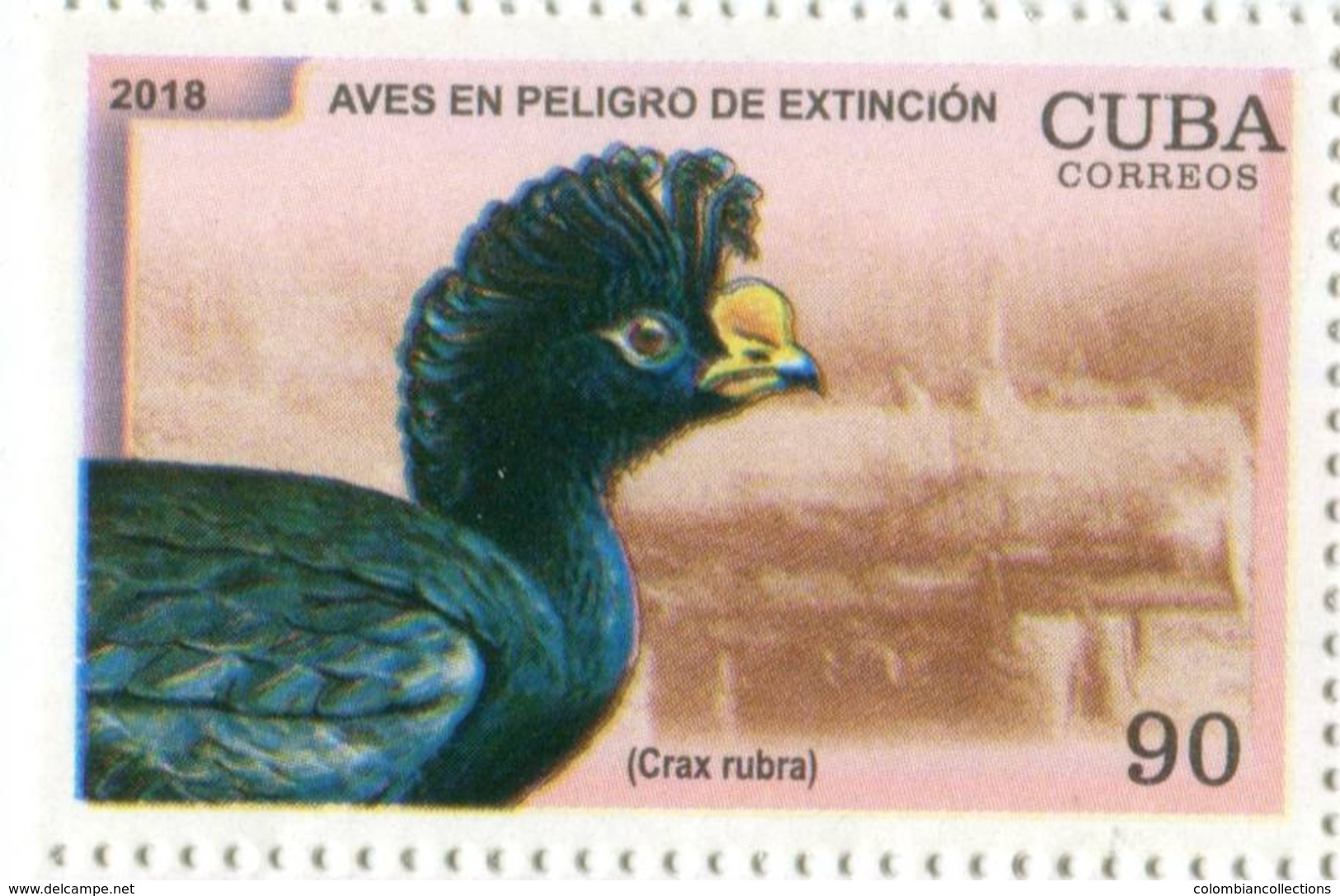 Lote CU2018-11, Cuba, 2018, Sello, Stamp, Aves En Peligro De Extincion, 6 V, Bird In Danger Of Extinction - Otros & Sin Clasificación