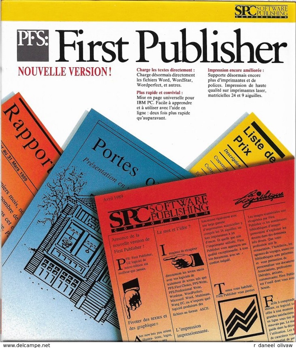 First Publisher - Pour DOS 2.0 Et Supérieur (1989, Neuf) - Other & Unclassified