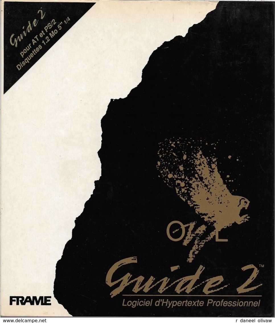 Guide 2, Hypertexte - Pour Windows 2.03 Et Supérieur (1988, Neuf) - Autres & Non Classés