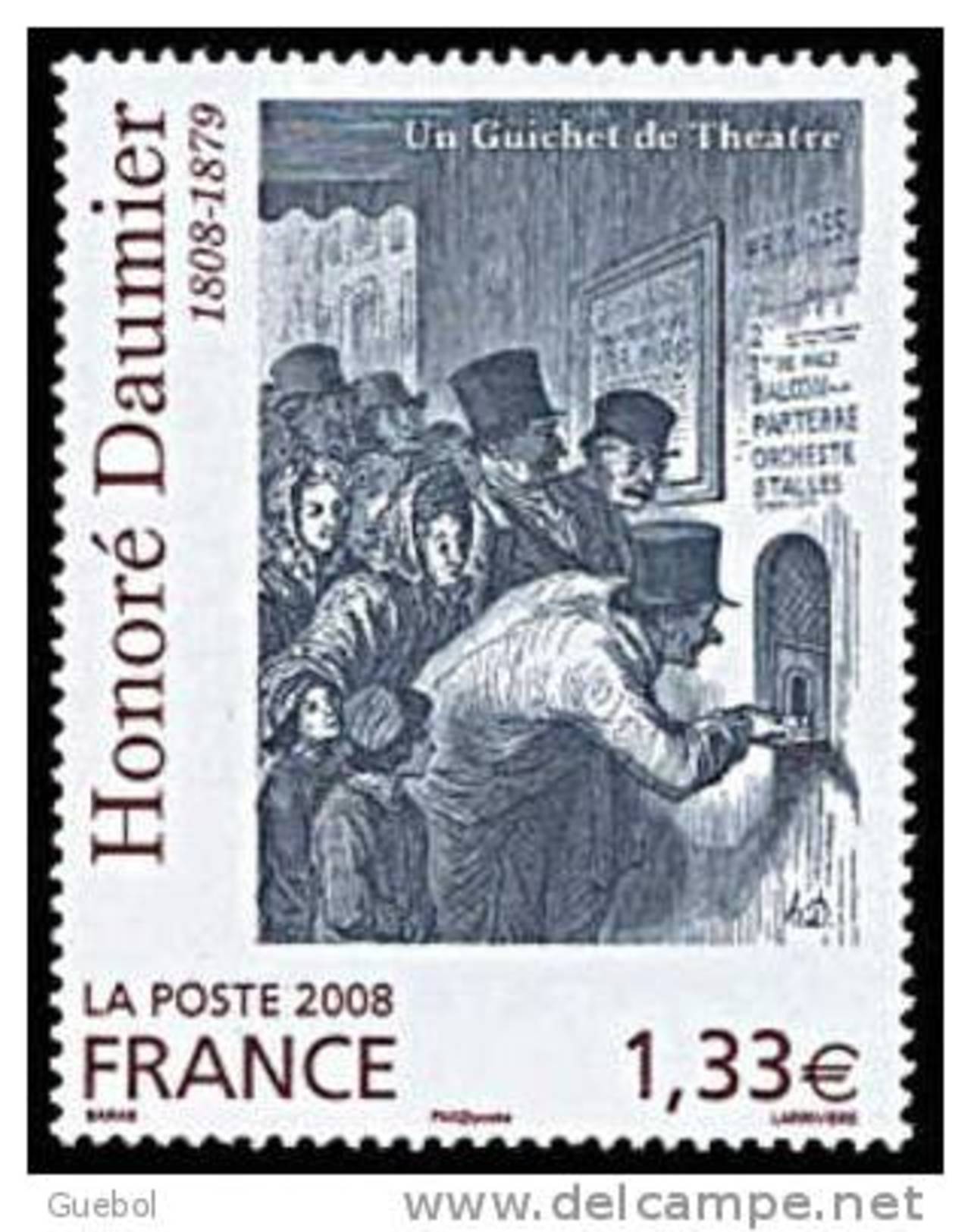 France N° 4305 ** Peinture Par Honoré Daumier "Un Guichet De Théâtre" - Nuevos