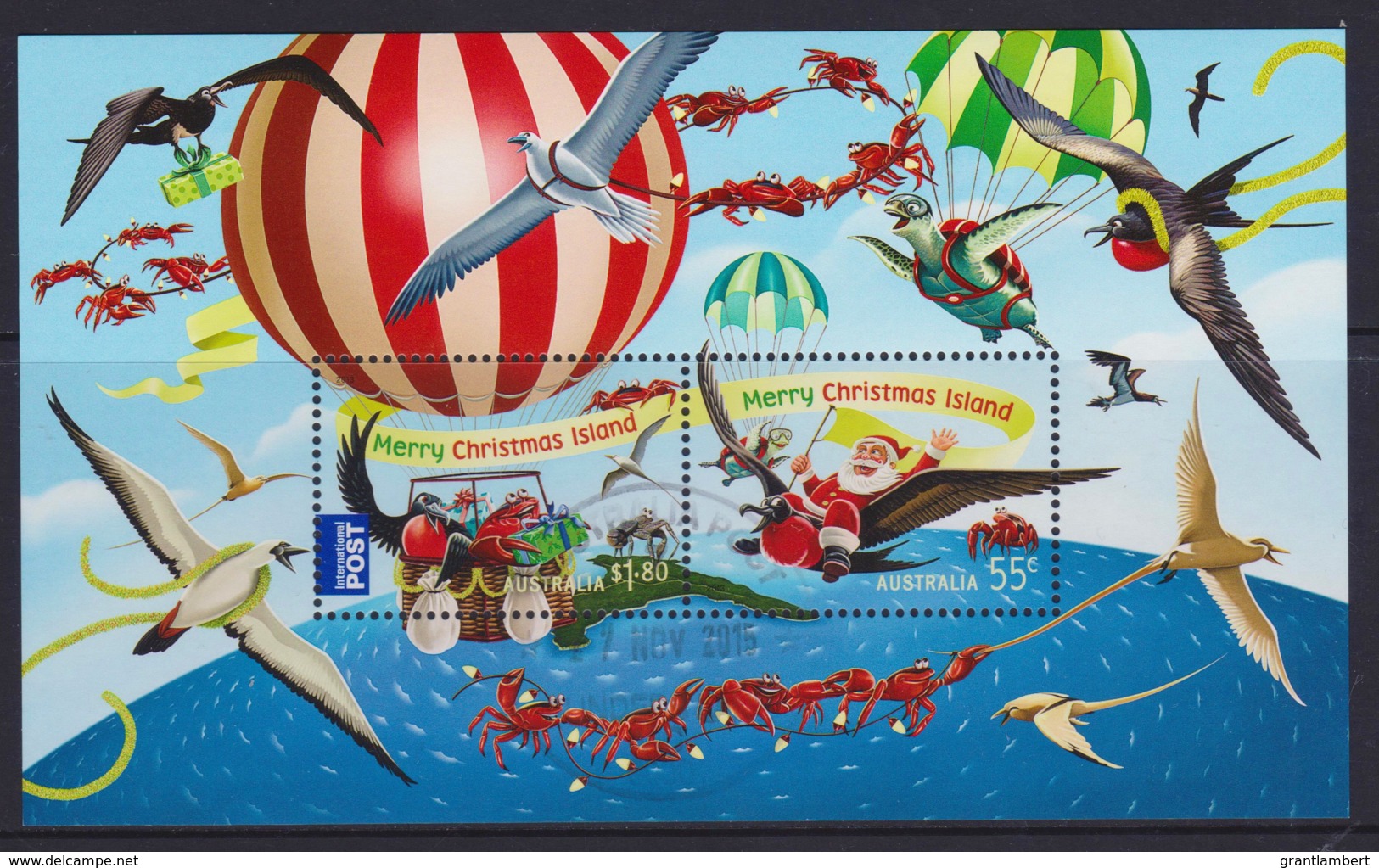 Christmas Island 2013 Christmas Minisheet CTO - Christmas Island